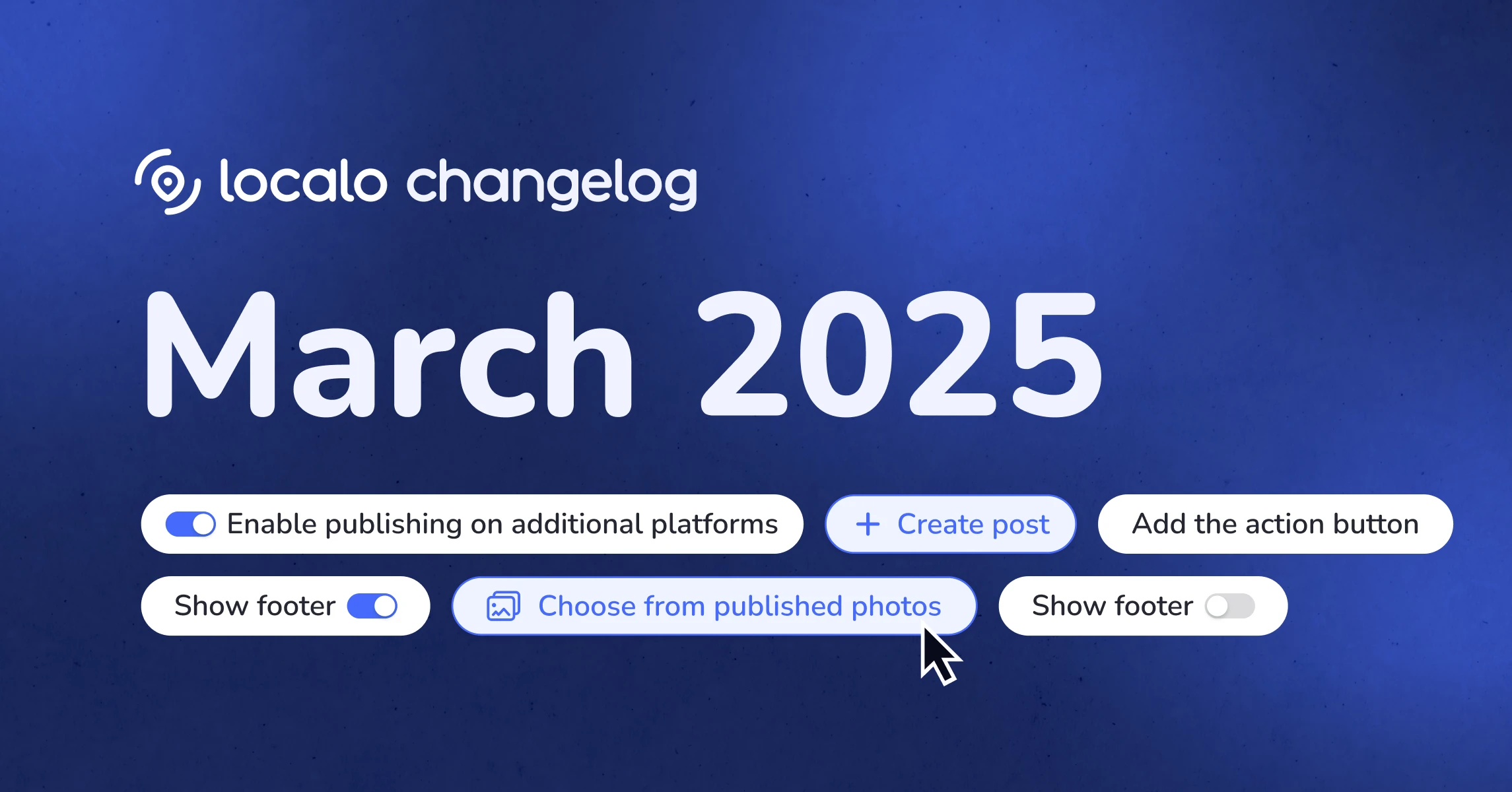 Was gibt es Neues bei Localo? März 2025