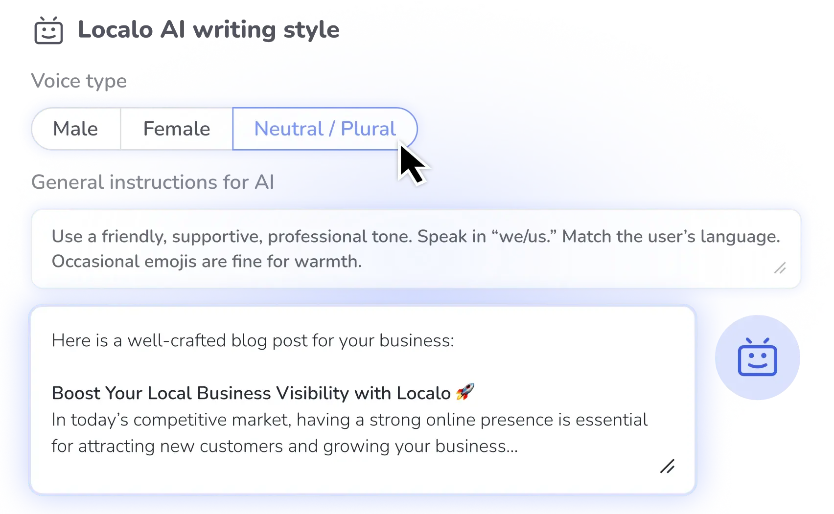 🎙️ El mismo estilo de comunicación en cada tarea